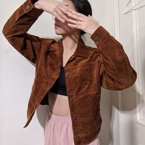 Corduroy Jacket in Brown